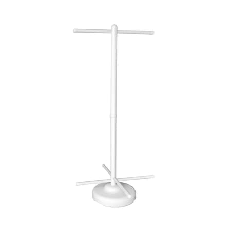 Outdoor Lamp Pool Innertube Floaties Organizer - White 409-WHT