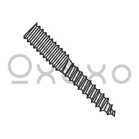 Oxoxo 1/4-20X4 Hanger Bolt Full Thread Zinc, 500PK 169167