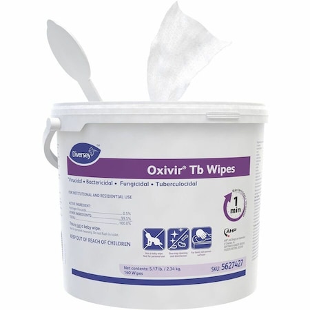 Diversey Disinfecting Wipes, PK4 5627427