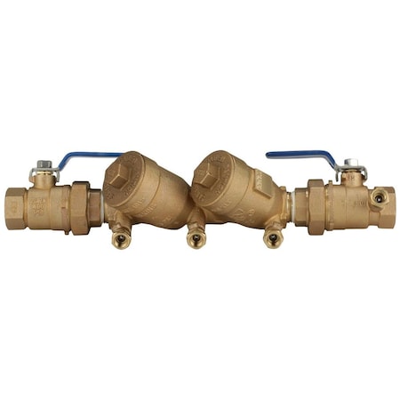 Wilkins 1in 950 DC Union Ball Vlvs NPT Top Access Non Potable 1-950XLTU