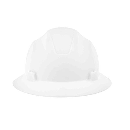 Jackson Safety Hard Hat, Full Brim, Advantage, White 20800