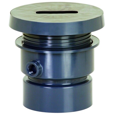 Sioux Chief FinishLine 4 Inch Hub Plastic Cleanout 834-4PF
