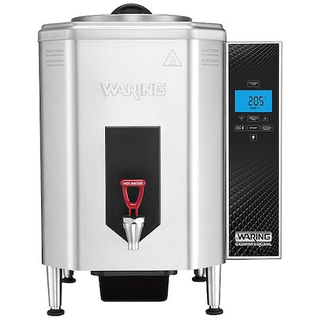 Waring Commercial Hot Water Dispenser, Silver, 10 gal WWB10G