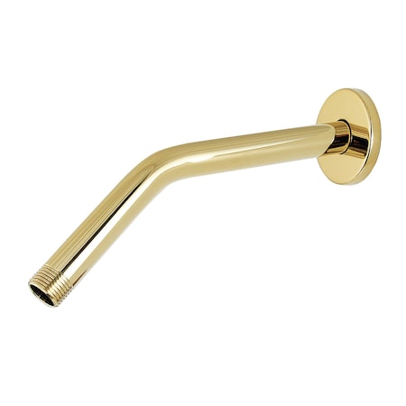 Kingston Brass 10" Shower Arm with Round Flange, Polished Brass K162R2