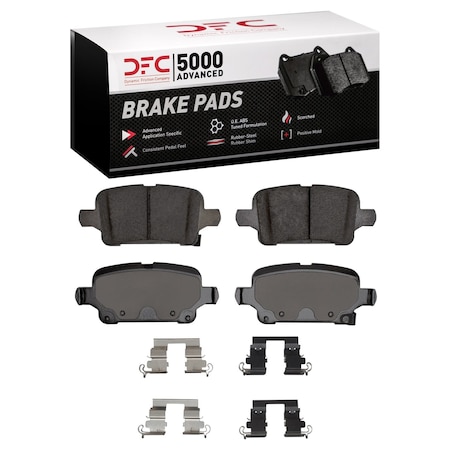 Dfc 5000 Advanced Disc Brake Pad Set,  1551-1857-01