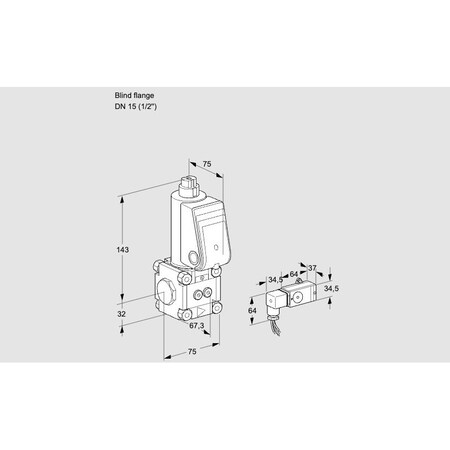 Honeywell Kromschroder VAS1T-0/15N/NQ KS88001876