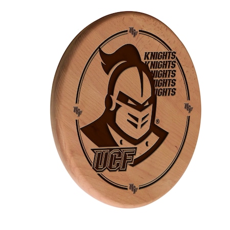 Holland Bar Stool Co University of Central Florida 13" Laser Engraved Solid Wood Sign WSgnLNatCenFla