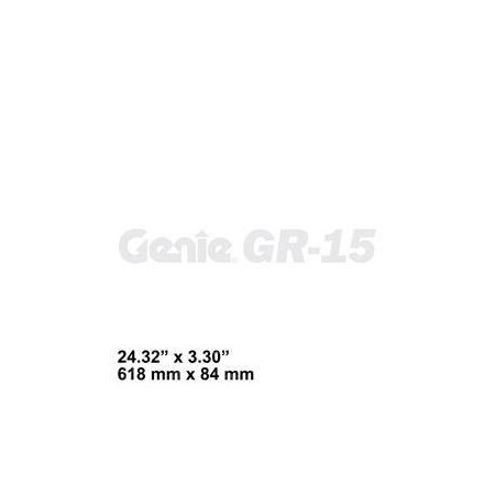 Genie REPLACEMENT DECAL COSMETIC GR-15 97811GT