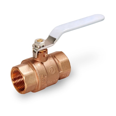 Everflow FIP Full Port Ball Valve, Brass 1/4" 610T014-NL