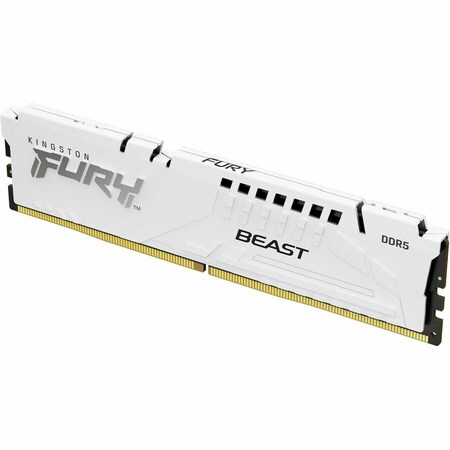 Kingston 32GB 6400MT/s DDR5 CL32 DIMM FURY Beast White EXPO KF564C32BWE-32
