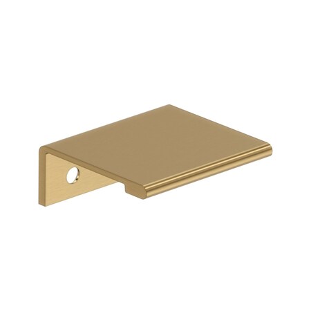 Amerock Streamline II 1-3/4 inch (44mm) Length Champagne Bronze Cabinet Edge Pull, 10PK 10VMP37190CZ