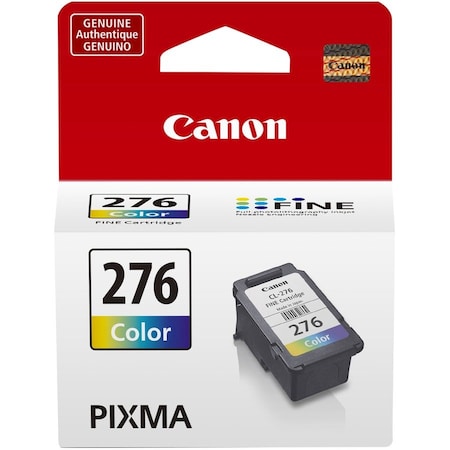 Canon CL276 Original Inkjet Ink Cartridge, Multicolor, 6.2 mL Color 4988C001