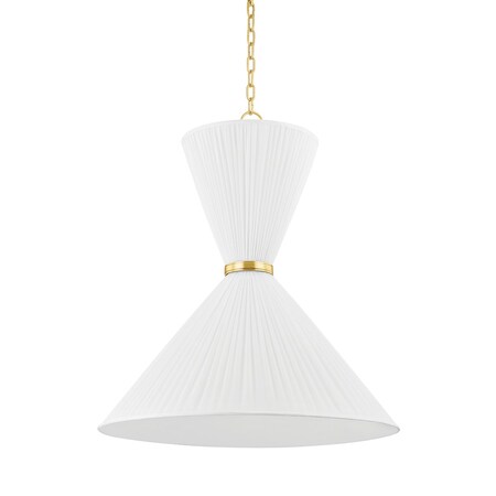 Hudson Valley Lighting Enid 2 Light Pendant 30 In. Aged Brass 5930-AGB