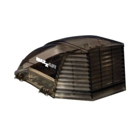 Maxxair Vent Exterior Mount, Dome Type Ventilation Cover, Vented On Three Sides, For 14" x 14" Vents 00-933082