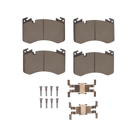 Dynamic Friction Co DFC EURO 5000  Ceramic Pad and Hardware Kit 1600-2462-01