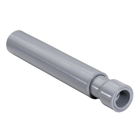 Topaz Expansion Coupling Two Piece, PVC, 1-1/4" 1074