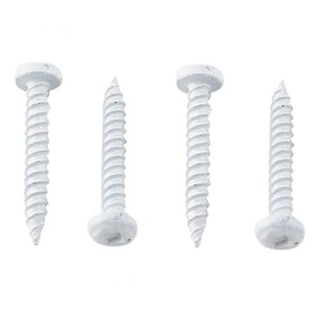 Ap Products PAN HEAD SQUARE RECESS SCREW 8 X 3/4 WHITE (50/CTN) 012-PSQ50W 8 X 3/4