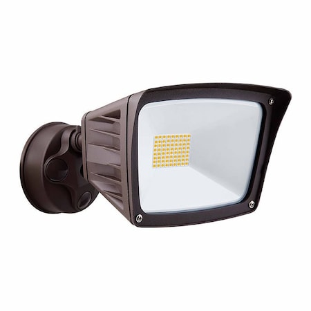 Westgate 28W FLOOD LIGHT WITH BASE, 120V, 3CCT, TRIAC DIM., BRONZE, 3000K/4000K/5000K, White SL-28W-MCT-BZ-D