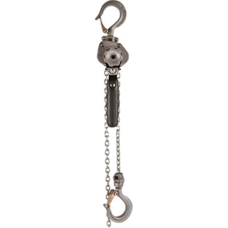 Jet Compact Lever Chain Hoist - 0.50 Ton Capacity, 15 ft. Lift Height - Model No. JLH-50-15 39500