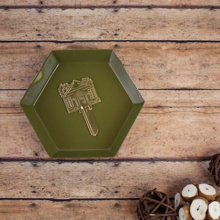 Lucky Line Brass Home Key Shapes Decorative House Key - KW1 ADA Friendly B405K