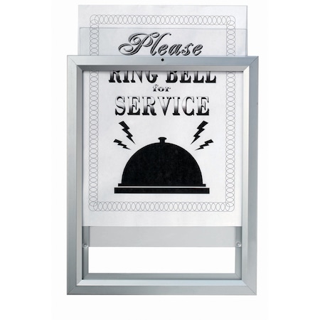 Aarco 'Insta Frame'' Removable Sign and Poster System, 11''Hx8 1/2''W OT118