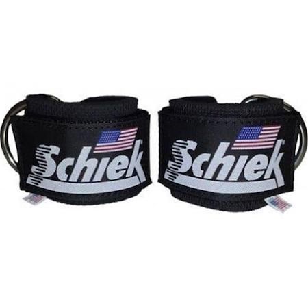 Schiek Sports Schiek  Ankle Straps, Black SC455231
