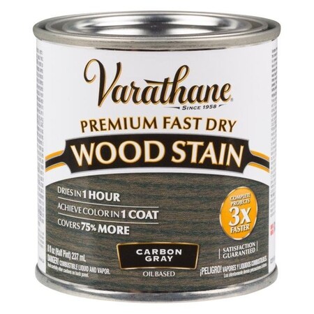 Rust-Oleum VARATHANE FAST DRY STAIN CRBON GRY HLF 307416