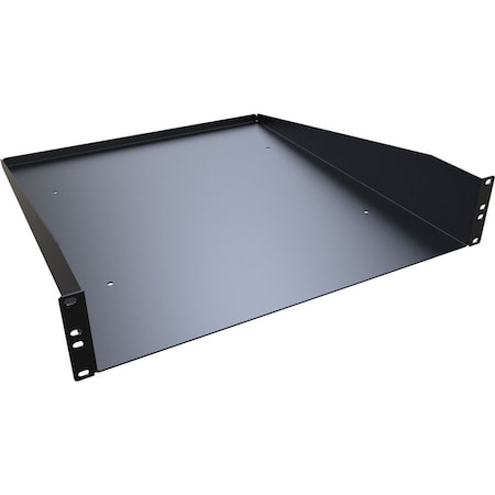 Hammond 2U 20D SOLID RACK SHELF RASU190320BK1