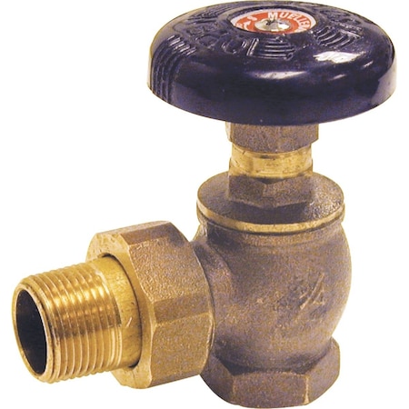 Proline Series Proline 1-1/4'' FIP x 1-1/4'' MIP Brass Low Pressure Radiator Valve 109-306