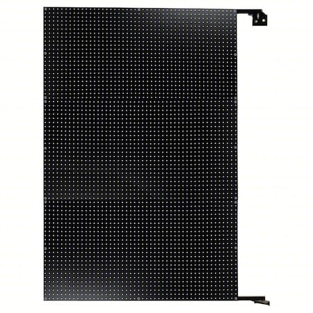 Triton Products 48" x 72" XtraWall HDF Pegboard Black W1-BK