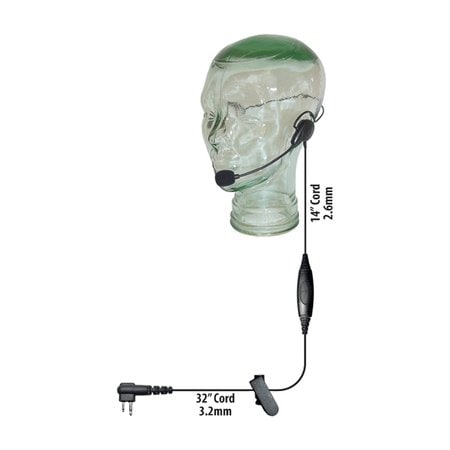 Klein Electronics Razor Lightweight Headset with Motorola M6 Connector RAZOR-M6