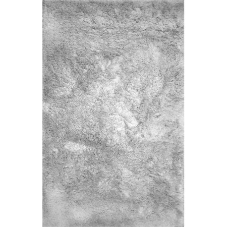 Dynamic Rugs DynamicRugs  4201 Luxe Collection 3 x 5 in. Solid Rectangle Rug- Ice LU354201900