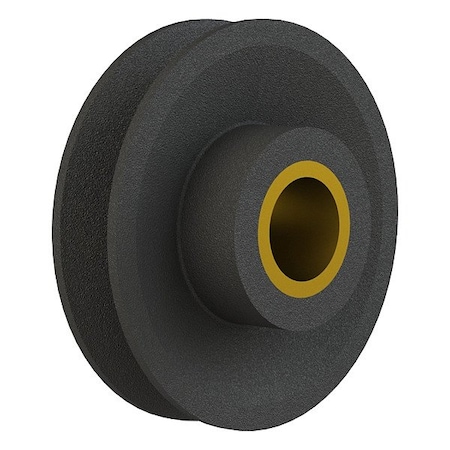 Brewer Machine & Gear V-Belt Idler Pulley, Bushing, 4 in OD 1BU4