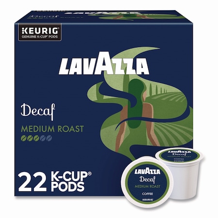 Lavazza Classico Coffee K-Cups, Decaf, 0.41 oz, 22PK 5000375720