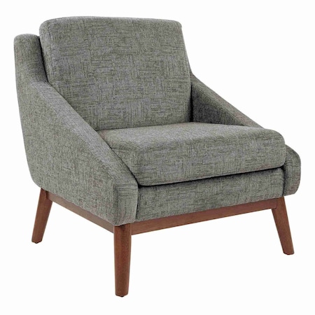 Office Star Products Lounge Seating/Davenport Mid-Century Club Chair, Charcoal SL4411R-MC4