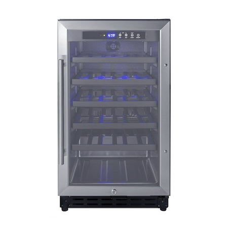 Summit 18in Wide Built-In Wine Cellar, ADA Compliant SWC1840BCSSADA
