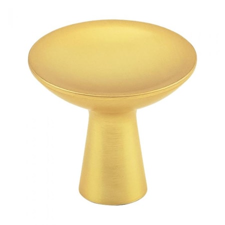 Gan Eden 1.25 in. Dia. Door Knob, Brushed Gold Bra GA2248876