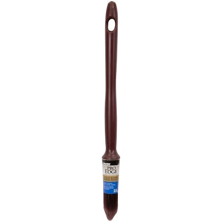 Linzer 625018 Point Brush, 360 Precision Brush, 18 mm L Bristle, Polyester Bristle, Round Handle 6250 18MM