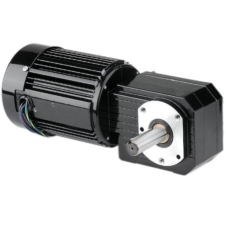 Bodine Electric Model, AC Right Angle Gearmotor, 230/460 VAC, 1/4 HP, 120:1 Gear Ratio 14 RPM 5272
