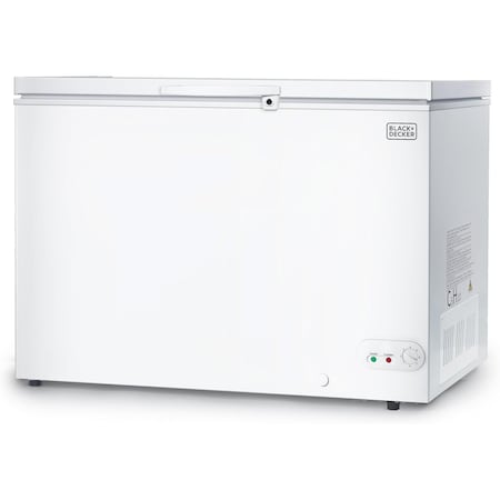 Black&Decker 10.0 cu ft Chest Freezer, White BCF1000E