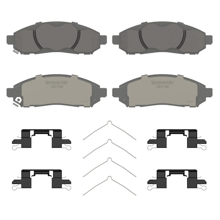 Wagner Brake OEX Front Disc Brake Pad Set Premium Ceramic,  OEX1900