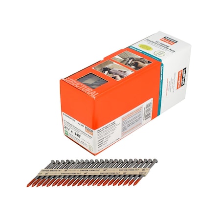 Simpson Strong-Tie Strong-Drive 2-1/2 in. L X 9 Ga. Paper Strip Hot-Dip Galvanized Metal Connector N N10DHDGPT500