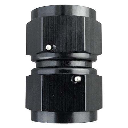 Fragola 496108-BL -8 AN Female Swivel Connector Adapter Fitting - Black FRG496108-BL