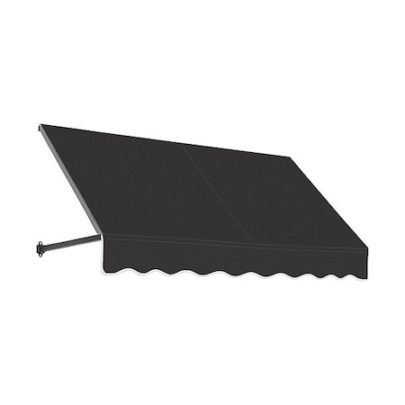 Awntech Awning, Aluminum Frame, Black, 44" H CR32-8K