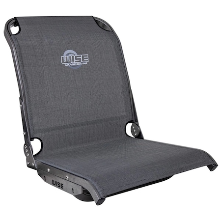 Wise Aero X Mesh High Back Boat Seat, Carbon 3373-1800