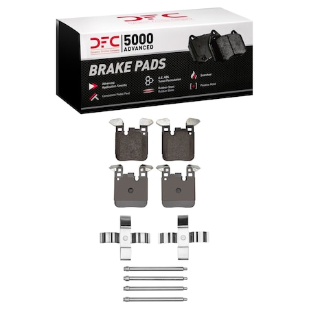 Dfc 5000 Advanced Disc Brake Pad Set,  1551-1656-01