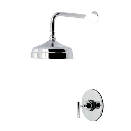 Kingston Brass Single-Handle Pressure Balanced Shower Faucet, Polished Chrome KB6331CMLSO