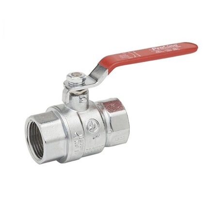 B & K Ball Valve, 3/4 in Connection, FIP, 600 psi, Lever Actuator, -20 to 300 deg F Temperature 107-824-CP