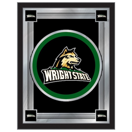 Holland Bar Stool Co Wright State 17" x 22" Logo Mirror MLogoWrtStU