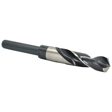 Drill America 1-3/32" Reduced Shank HSS Drill Bit 1/2" Shank, D/ARSD Series D/ARSD1-3/32